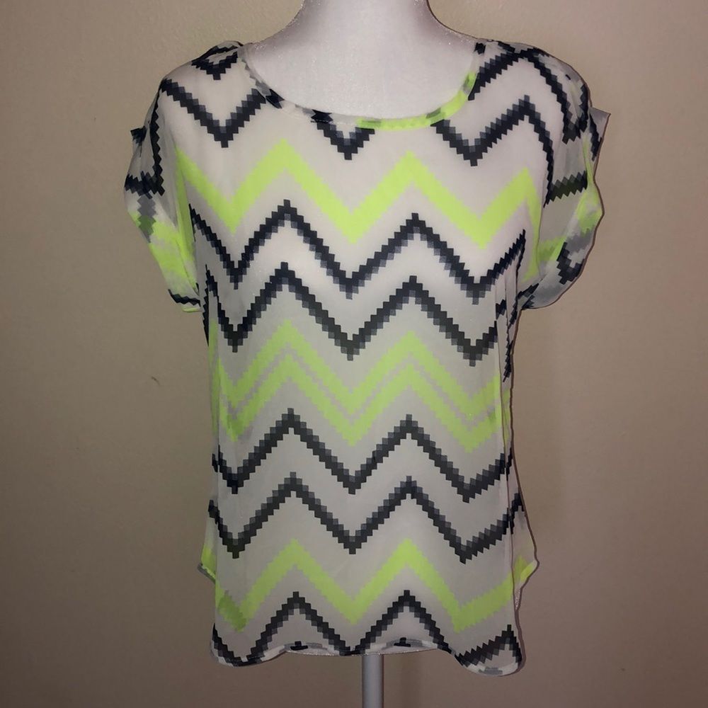 A’gaci sheer top